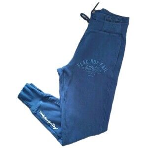 Flag Nor Fail Jogger Sweatpants Mens Sz Medium Blue Drawstring Comfort Athletic